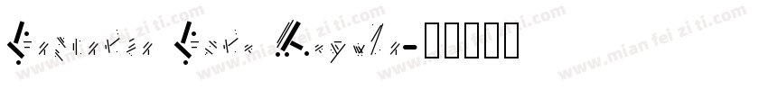 Cascadia Code Regula字体转换